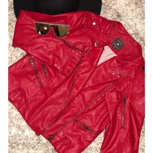 Red Leather Jacket